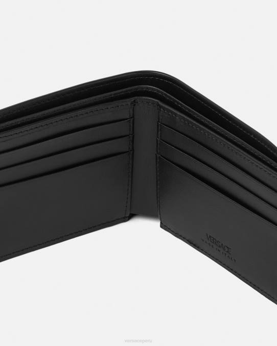 Versace accesorios hombres cartera plegable con medusa biggie 6BPV1643 naranja