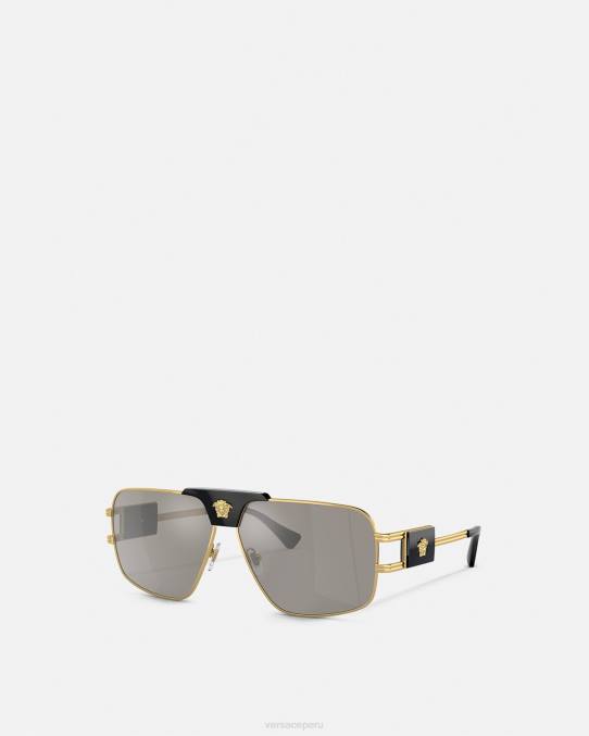 Versace accesorios hombres gafas de sol cuadradas para proyectos especiales 6BPV1674 onul