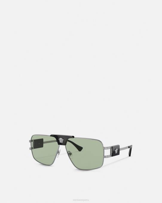 Versace accesorios hombres gafas de sol cuadradas para proyectos especiales 6BPV1675 onul