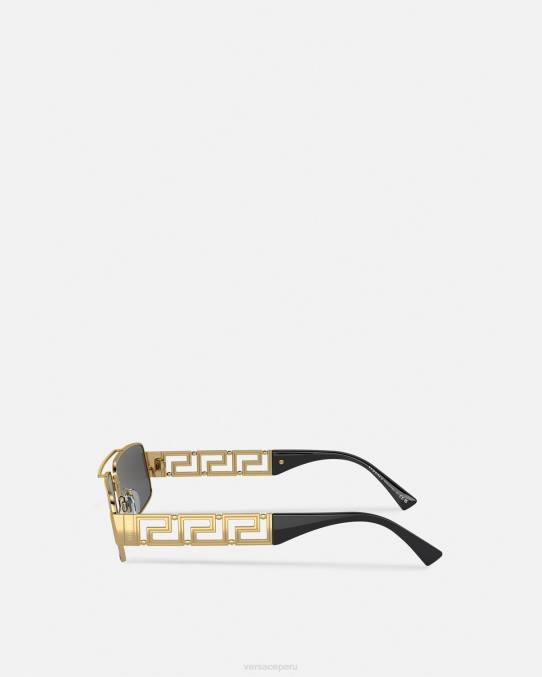 Versace accesorios hombres gafas de sol greca 6BPV1677 oro