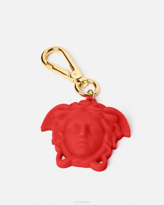 Versace accesorios hombres llavero la medusa 6BPV1660 rojo