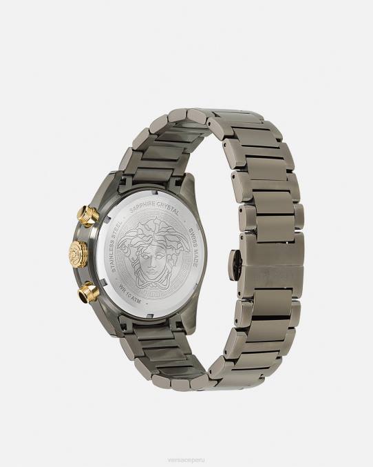 Versace accesorios hombres reloj crono greca dome 6BPV1705 pnul