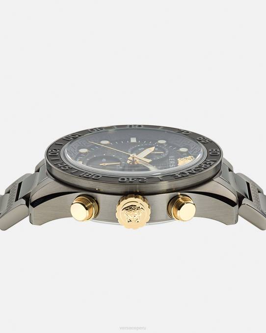 Versace accesorios hombres reloj crono greca dome 6BPV1705 pnul