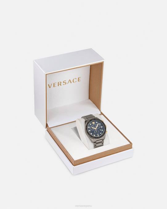 Versace accesorios hombres reloj crono greca dome 6BPV1705 pnul