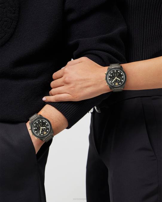 Versace accesorios hombres reloj crono greca dome 6BPV1705 pnul