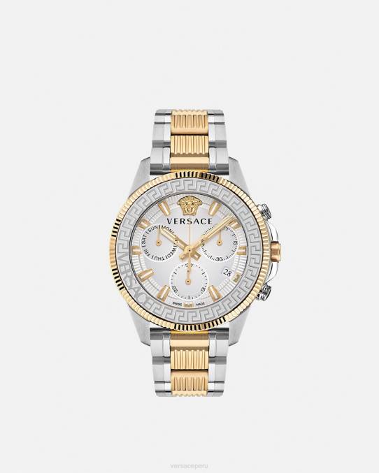 Versace accesorios hombres reloj greca action crono 6BPV1710 pnul