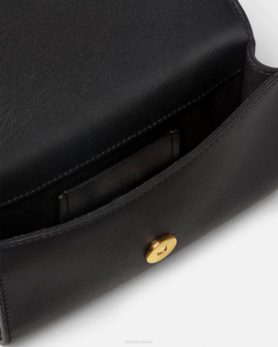 Versace bolsas hombres riñonera con Medusa Biggie 6BPV1470 negro