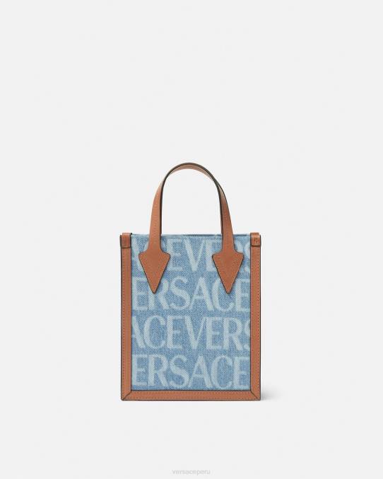 Versace bolsas hombres bolso bandolera integral 6BPV1495 azul