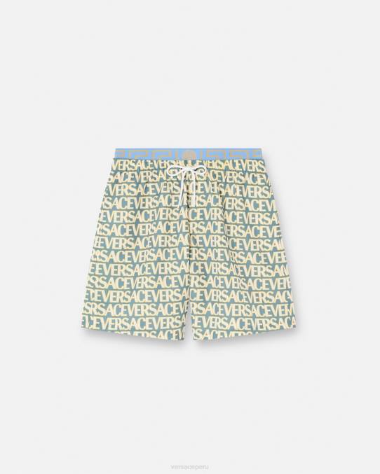 Versace ropa interior y ropa de playa hombres bañadores integrales 6BPV1794 imprimir