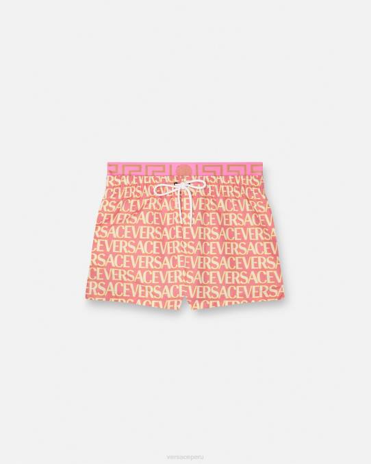 Versace ropa interior y ropa de playa hombres shorts de baño integrales 6BPV1793 imprimir