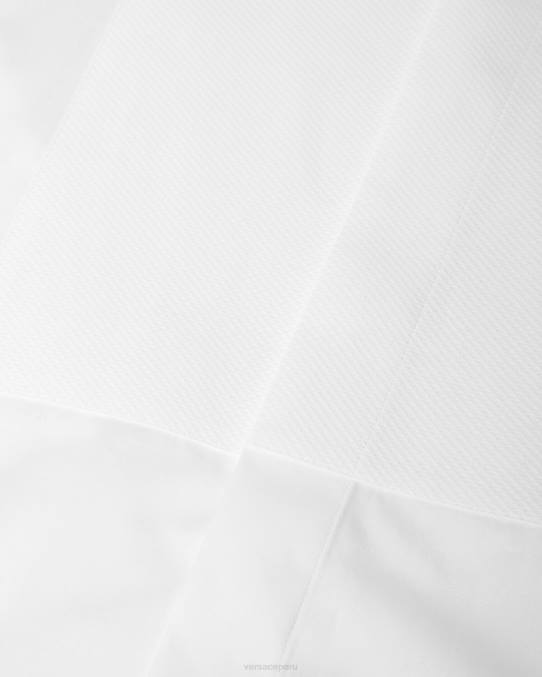 Versace ropa hombres camisa de esmoquin formal 6BPV1301 blanco