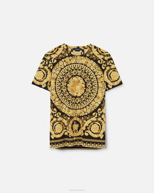 Versace ropa hombres camiseta barroca 6BPV1369 imprimir