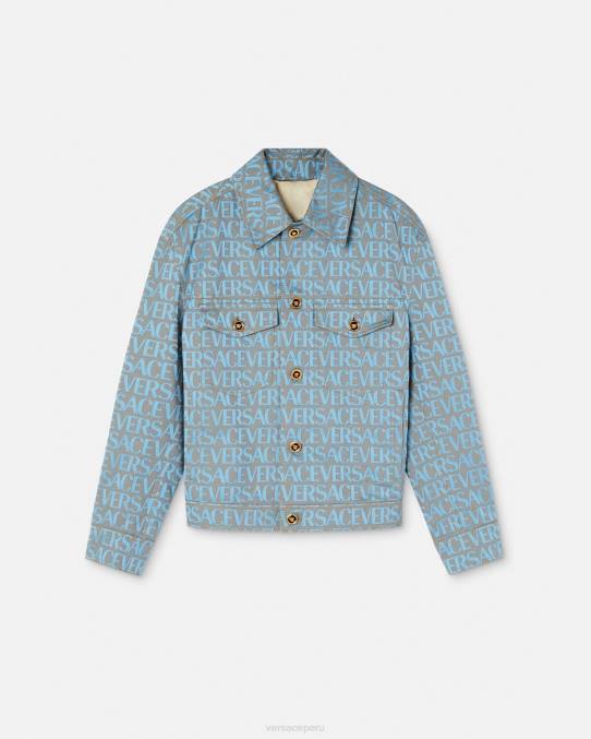 Versace ropa hombres chaqueta integral 6BPV1219 imprimir