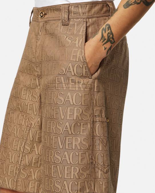 Versace ropa hombres pantalones cortos 6BPV1433 imprimir