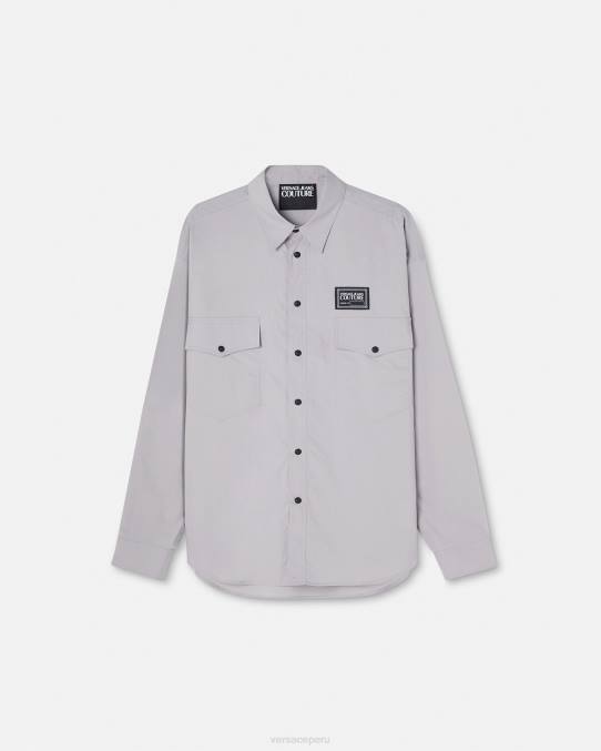 Versace ropa hombres camiseta con logo y número de pieza 6BPV2400 negro y estampado