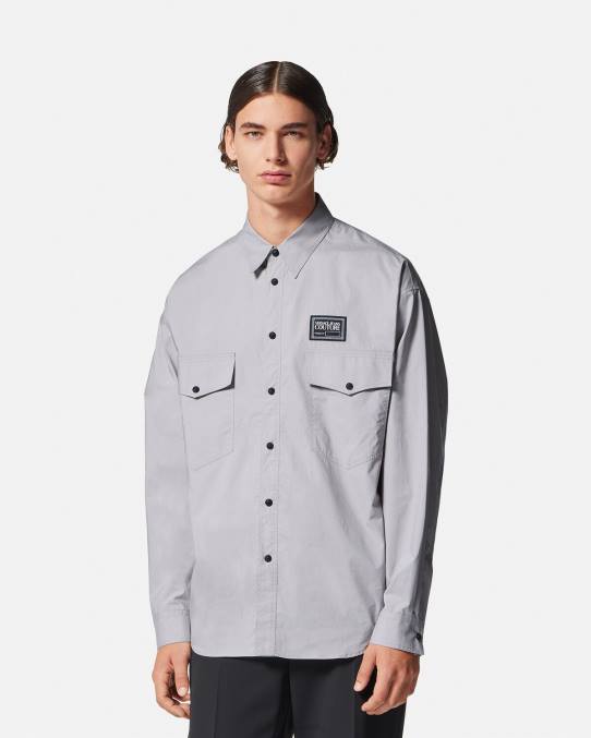 Versace ropa hombres camiseta con logo y número de pieza 6BPV2400 negro y estampado