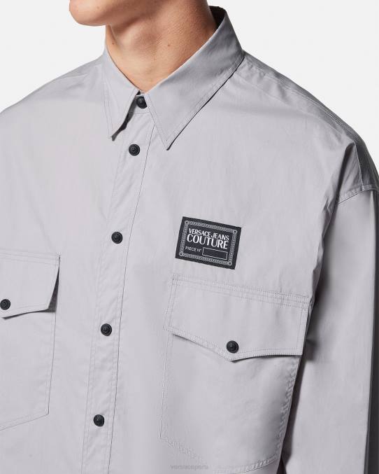 Versace ropa hombres camiseta con logo y número de pieza 6BPV2400 negro y estampado