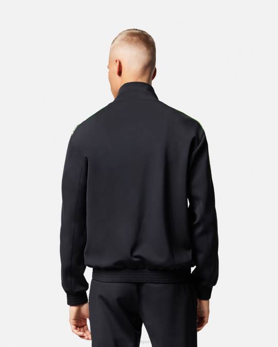 Versace ropa hombres chaqueta deportiva de nailon la greca 6BPV1458 imprimir