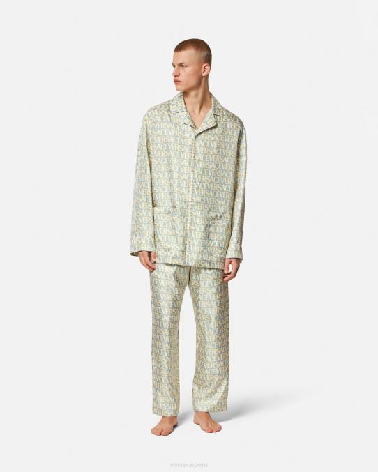 Versace ropa interior y ropa de playa hombres pantalones de pijama por toda la prenda 6BPV1730 imprimir