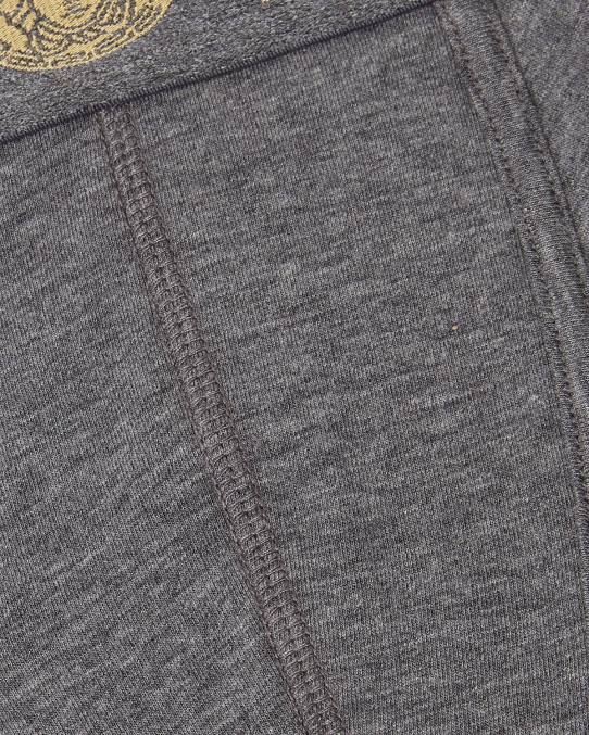 Versace ropa interior y ropa de playa hombres calzoncillos con borde de greca 6BPV1759 gris