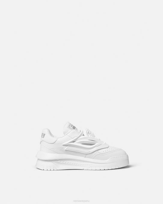 Versace zapato hombres zapatillas odissea 6BPV1520 blanco