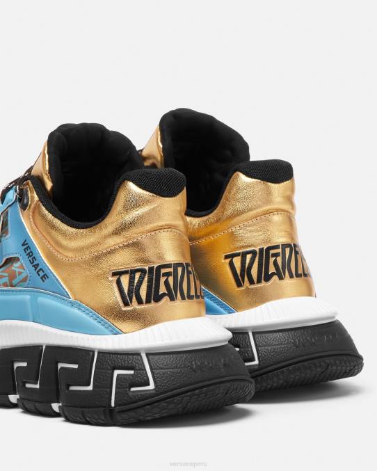 Versace zapato hombres zapatillas trigrecas 6BPV1511 multicolor