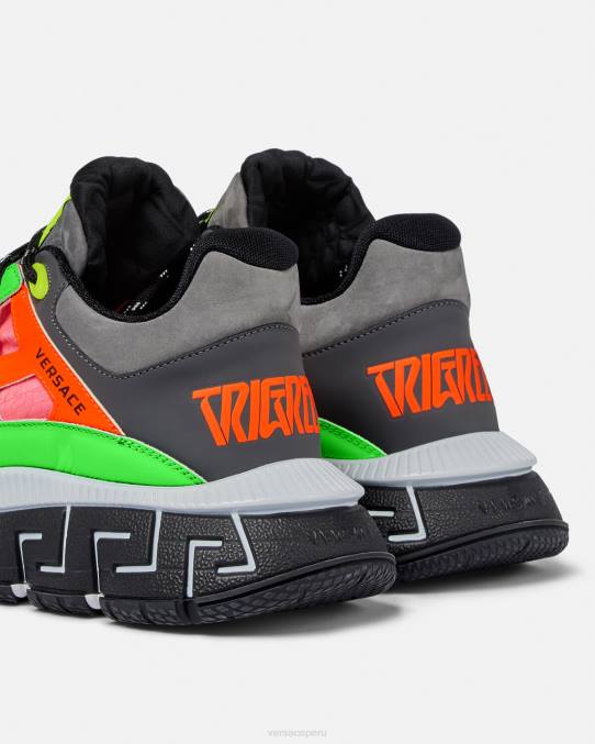 Versace zapato hombres zapatillas trigrecas 6BPV1545 multicolor
