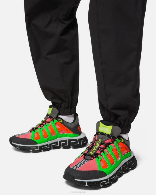 Versace zapato hombres zapatillas trigrecas 6BPV1545 multicolor