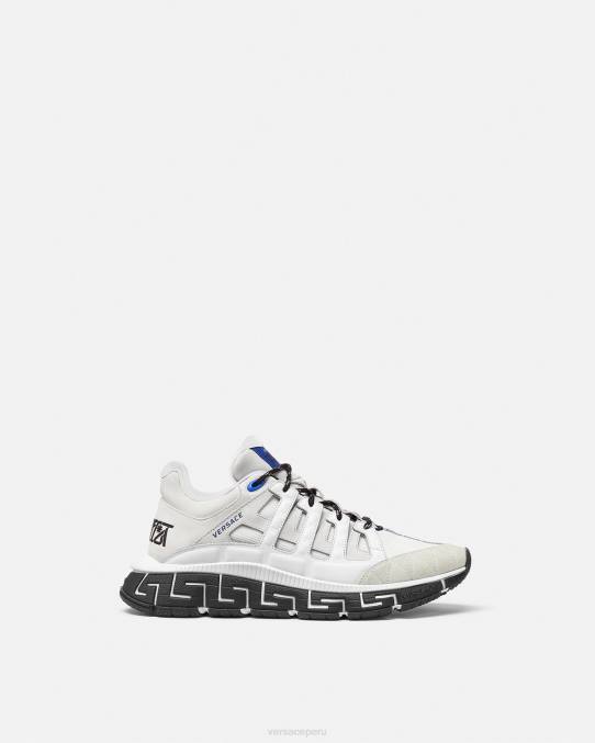 Versace zapato hombres zapatillas trigrecas 6BPV1546 blanco