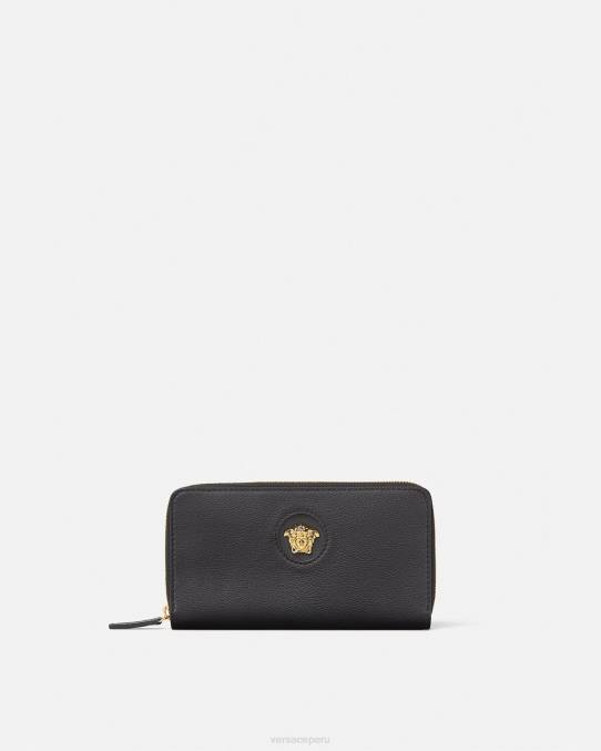 Versace accesorios mujer cartera continental la medusa 6BPV573 negro