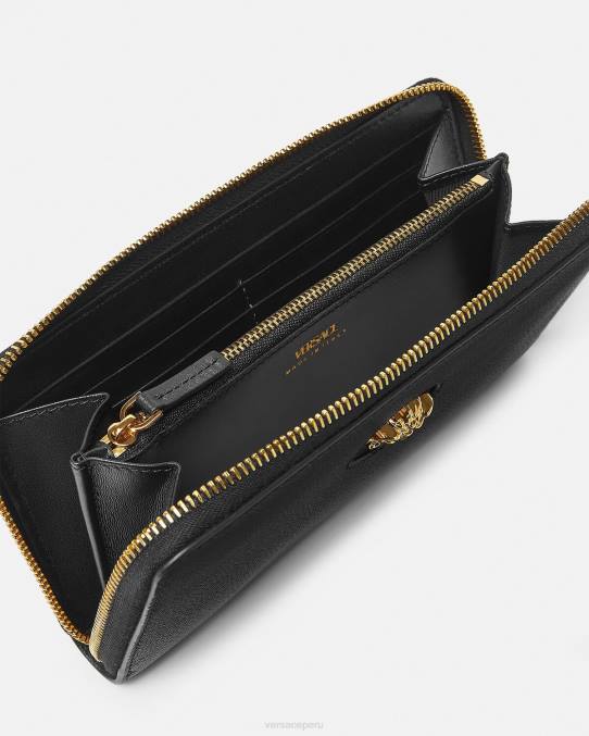 Versace accesorios mujer cartera continental la medusa 6BPV573 negro