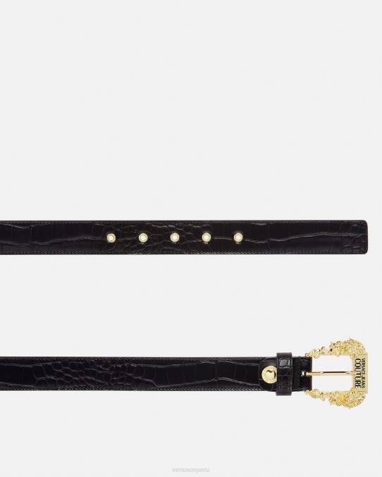 Versace accesorios mujer cinturón de alta costura1 6BPV2326 negro