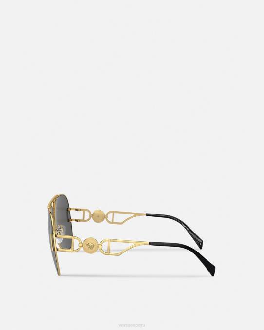 Versace accesorios mujer gafas de sol estilo piloto medusa biggie 6BPV597 onul