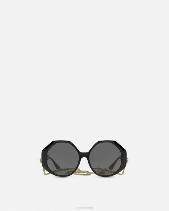Versace accesorios mujer gafas de sol greca 6BPV677 oro negro