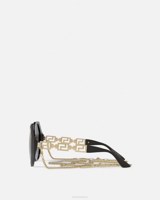 Versace accesorios mujer gafas de sol greca 6BPV677 oro negro
