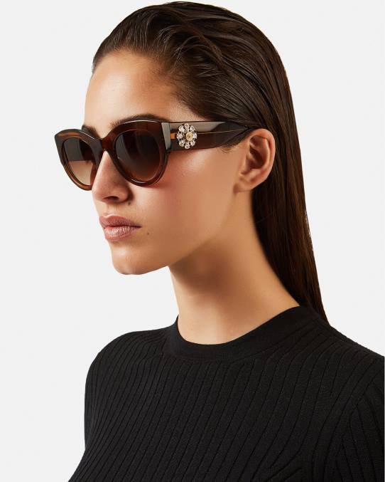 Versace accesorios mujer gafas de sol joya tributo 6BPV683 marrón