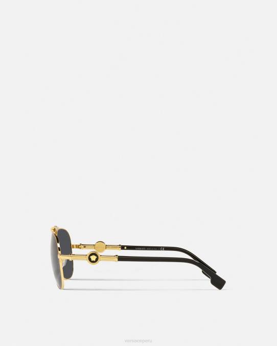 Versace accesorios mujer gafas de sol medusa polis 6BPV659 oro negro