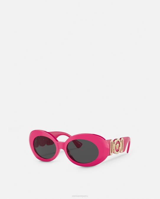 Versace accesorios mujer gafas de sol ovaladas con medusa biggie 6BPV633 fucsia