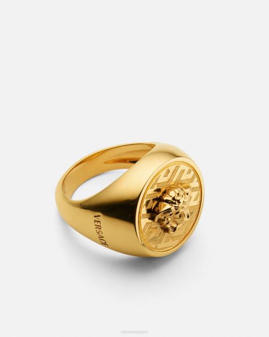 Versace accesorios mujer anillo medusa la greca 6BPV763 oro