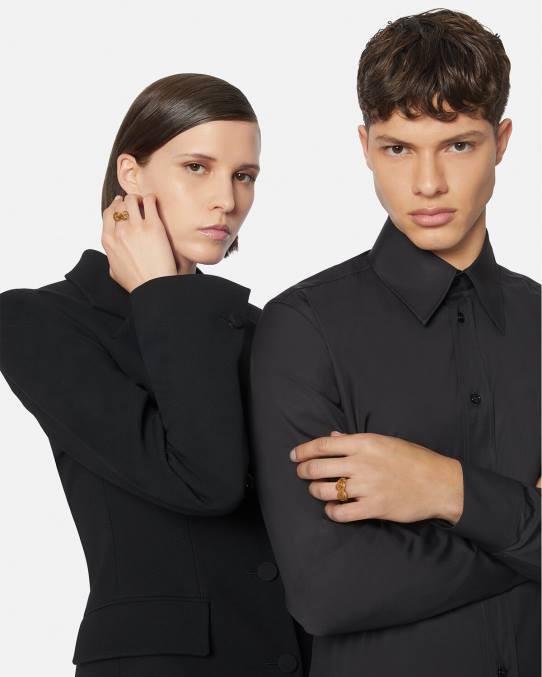 Versace accesorios mujer anillo tributo medusa 6BPV795 tributo de oro