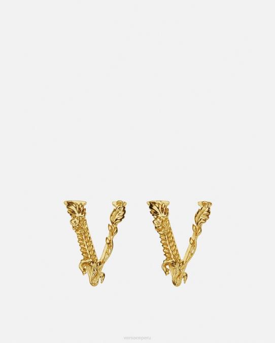 Versace accesorios mujer aretes virtus 6BPV813 oro