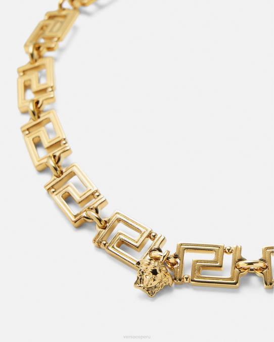 Versace accesorios mujer collar de grecas 6BPV745 oro