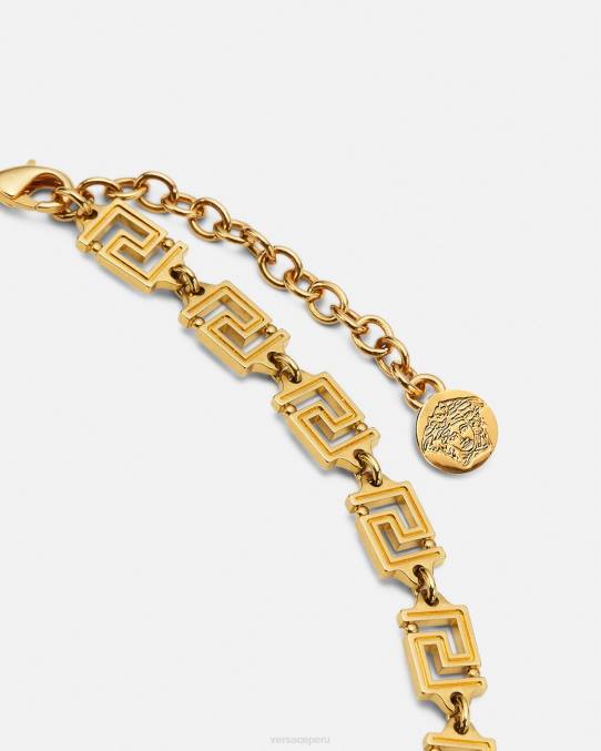 Versace accesorios mujer collar de medusa greca 6BPV744 oro