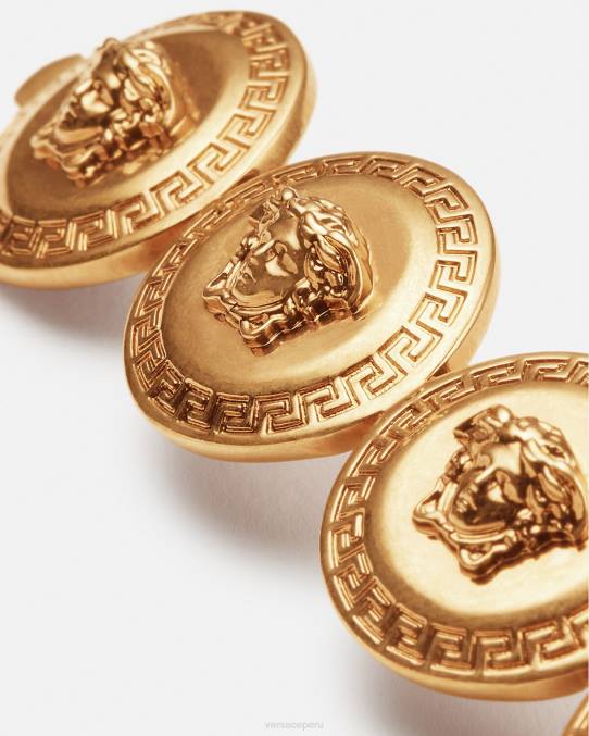 Versace accesorios mujer horquilla de pelo tributo a medusa derecha 6BPV796 tributo de oro
