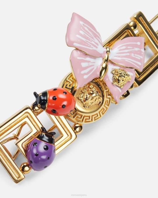 Versace accesorios mujer horquilla izquierda mariposa medusa 6BPV719 oro