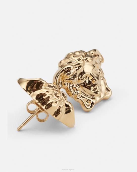 Versace accesorios mujer pendientes con cabeza de medusa 6BPV774 oro