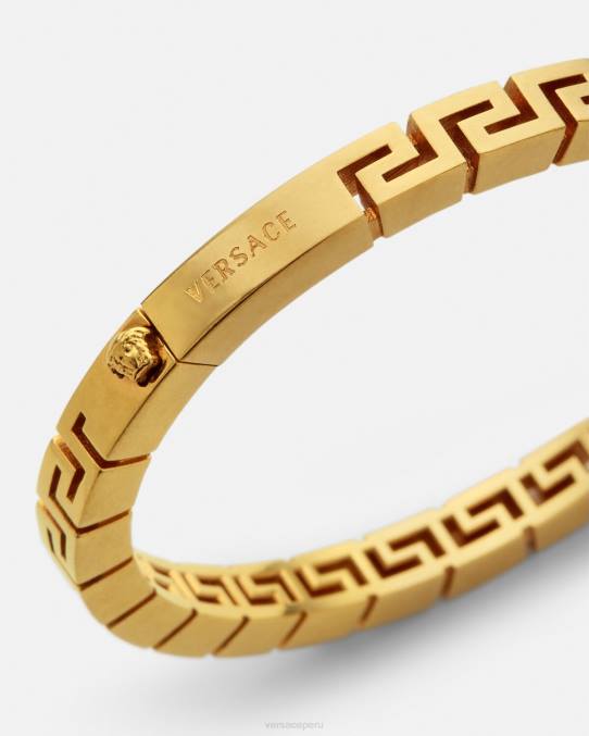 Versace accesorios mujer pulsera con greca 6BPV760 oro