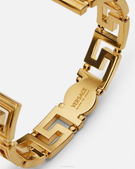 Versace accesorios mujer pulsera con medusa y greca 6BPV757 oro