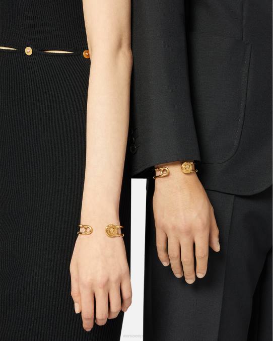 Versace accesorios mujer pulsera de imperdible 6BPV792 oro