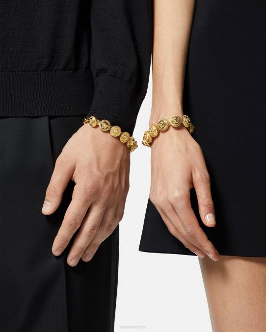 Versace accesorios mujer pulsera de medusa biggie 6BPV846 oro